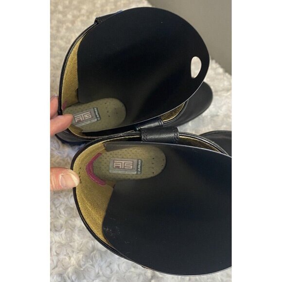 Ariat Black Leather Boots Heritage Roper Style 35501 Size Men’s 8.5 D - Picture 14 of 16